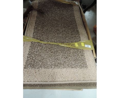 A selection of vintage carpet matts