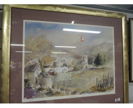 A vintage limited run print after Tony Lee's Hawkshead