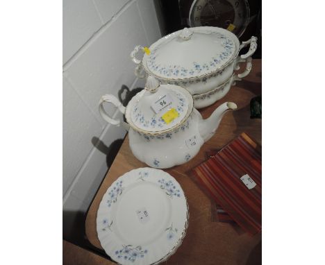 A selection of vintage ceramics by Richmond in the Blue Rock
