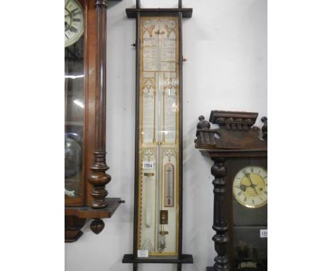 An Admiral Fitzroy barometer