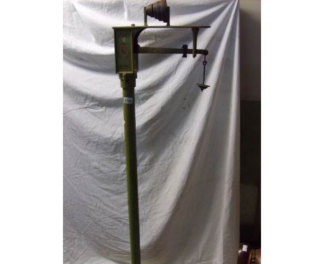 A set of Avery platform scales made for Harrods