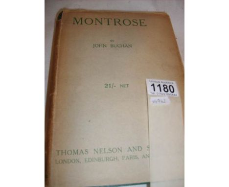 A first edition book 'Montrose' by John Buchan, 1928