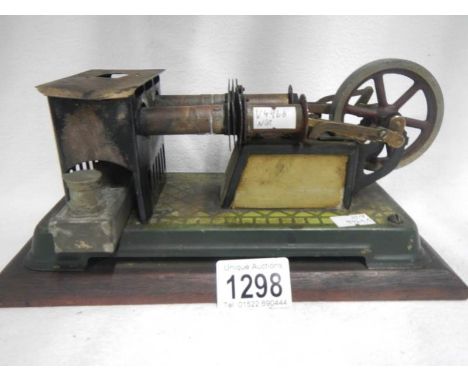 A German Bing hot air engine, circa 1910