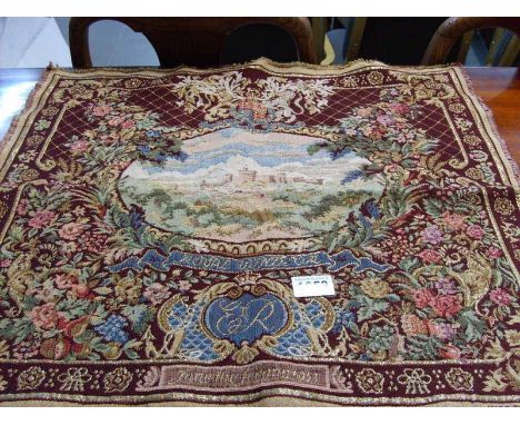 A Coronation tapestry of Windsor castle