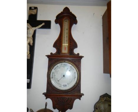 An aneroid barometer