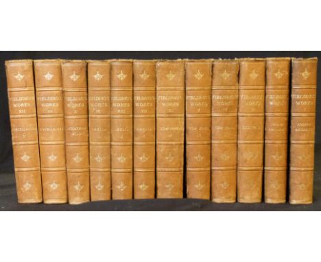 HENRY FIELDING: THE WORKS, intro Edmund Gosse, Westminster, Archibald Constable, New York, Charles Scribner's Sons, 1898-99, 