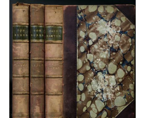 CHARLES LEVER: OUR MESS TOM BURKE OF "OURS", ill H K Browne, Dublin, William Curry, 1843-44, 1st edition in book form, 3 vols