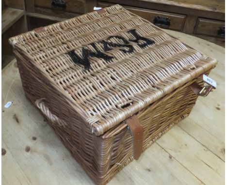 A Fortnum & Mason wicker hamper