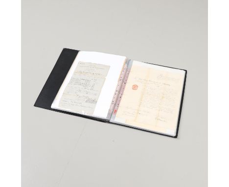 An interesting collection of documents including a law dated 1821 concerning the prosecution and abatement of nuisance from f