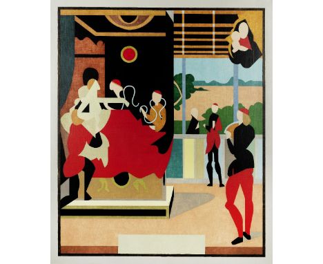 Tom Phillips CBE, RA (British, London 1937-2022)After Raphael acrylic on canvas122 x 101.5cm (48 1/16 x 39 15/16in).Footnotes