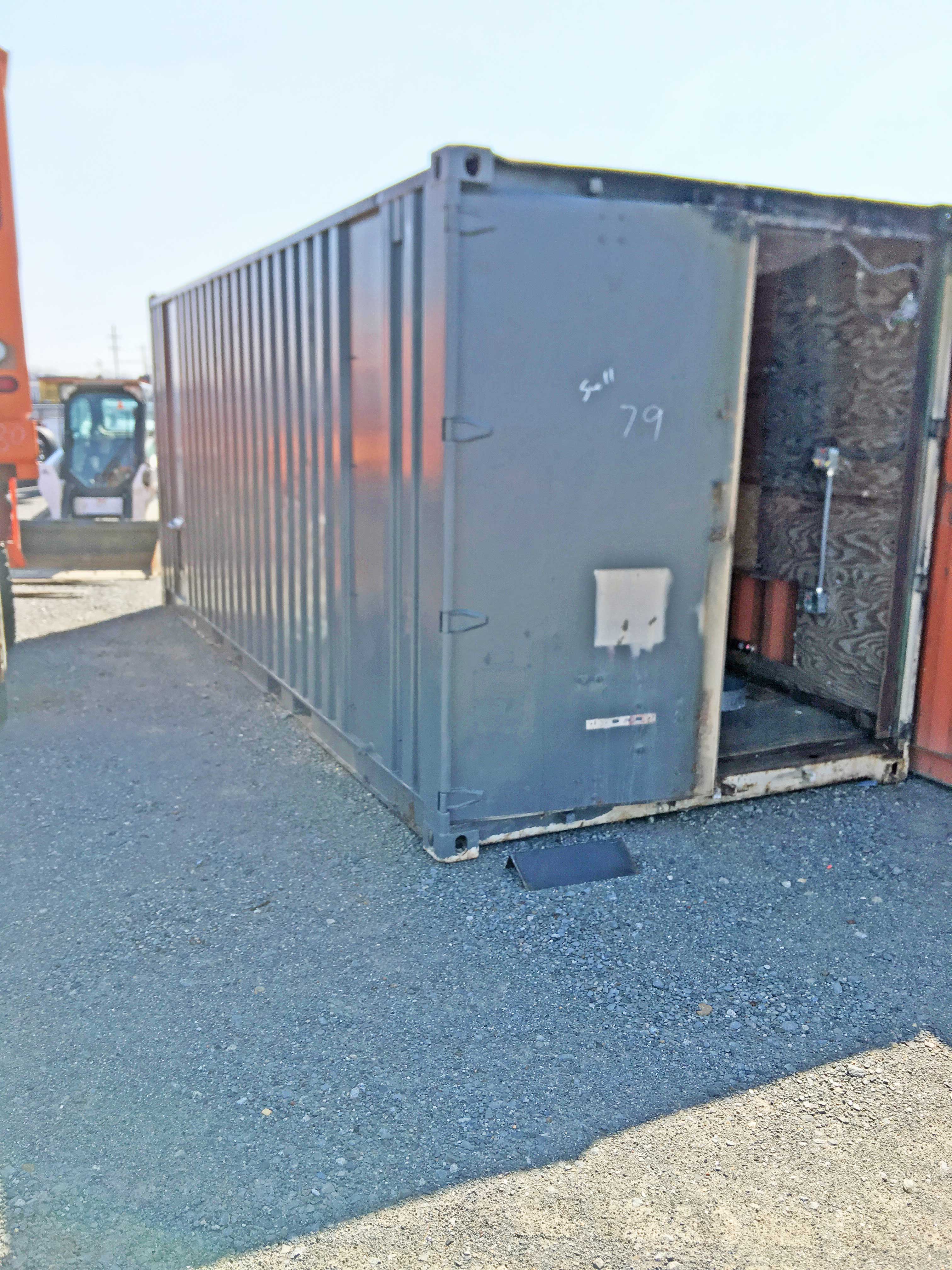 CONEX STORAGE UNIT, APPROX. 20'