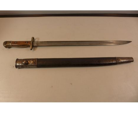 A BRITISH 1907 PATTERN BAYONET BY WILKINSON 43.5CM BLADE 