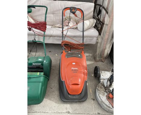 A FLYMO TURBO COMPACT 380 VISION LAWNMOWER 