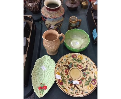 A SELECTION OF DECORATIVE VINTAGE CERAMICS TO INCLUDE CARLTONWARE AND INDIA TREE ETC 