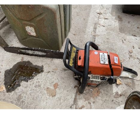A STHIL 038 AV PETROL CHAINSAW 