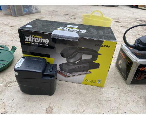 AN AS NEW CHALLENGE EXTREME ELECTRIC SANDER 
