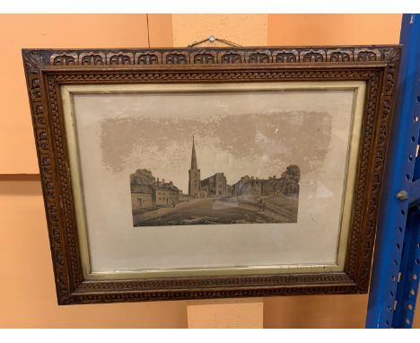 A PICTURE OF ASTBURY CHURCH (NEAR CONGLETON) 
