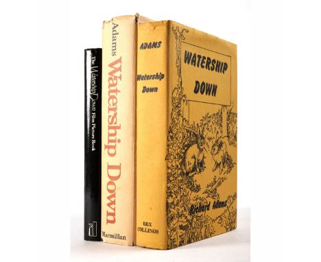 Adams, Richard. Watership Down. Rex Collings, London, 1972, 8vo, first edition., top and bottom edges of spine sl. bumped ow 