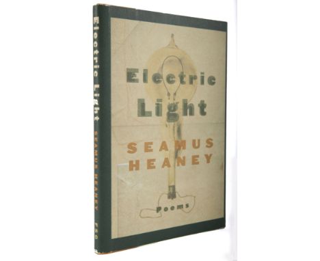 Heaney, Seamus. Electric Light. Farrar, Strauss &amp; Giroux, New York, 2001, 8vo, first American edition. Signed by author a