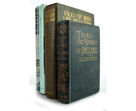 Hall, SC. Tales of Irish Life and Character. Foulis, London, 1913, 8vo, illustrated, green  covers, gilt lettering,  top edge