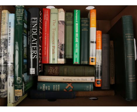 Box of books of general Irish interest. Collection of 20 books including, Burke's Guide to Country Houses. Mark Bence-Jones; 