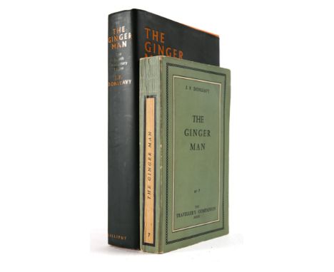 Donleavy, JP. The Ginger Man. Olympia Press (1955) in the Traveller's series no.7, first edition, first issue, green wraps, V