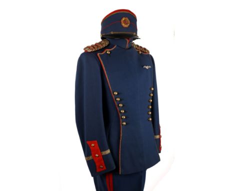 Irish Free State Air Corps Officer's Dress Uniform and Shako made by T. G. Philips, Dame Street, Dublin. 1935 pattern Air Cor