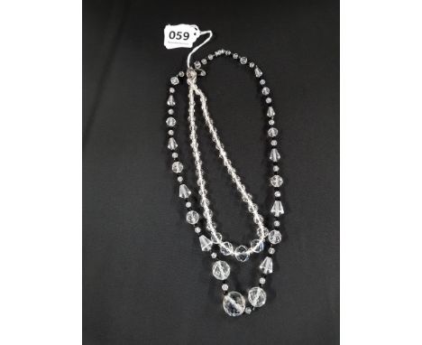 2 VINTAGE NECKLACES