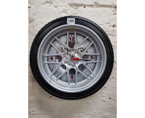 WHEEL CLOCK