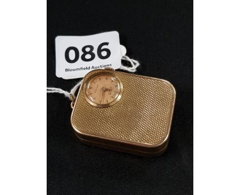 VINTAGE PENDANT MUSICAL WATCH