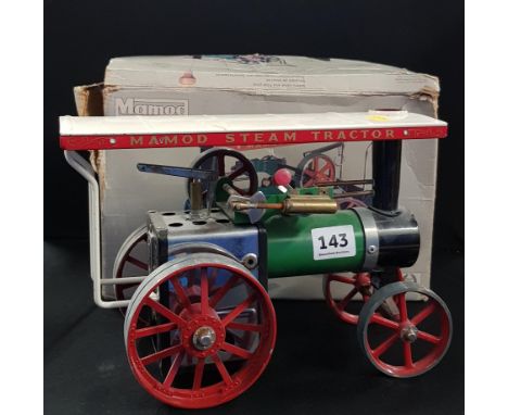 BOXED VINTAGE MAMOD STEAM TRACTOR 