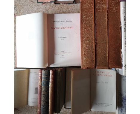 Collection Of Books To Include Part Sets:Edward FitzGerald, London ,1902.The Laboratory Of School Of Arts, London 1799.Joseph