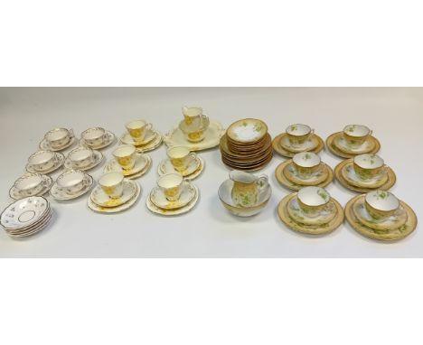 Three Vintage Tea Sets to include Royal Stafford