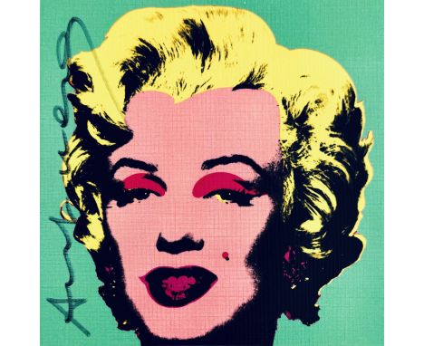 Andy WARHOL (1928-1987), d'après. Marylin. A Print Retrospective . Carton d'invitation de l’exposition A Print Retrospective 