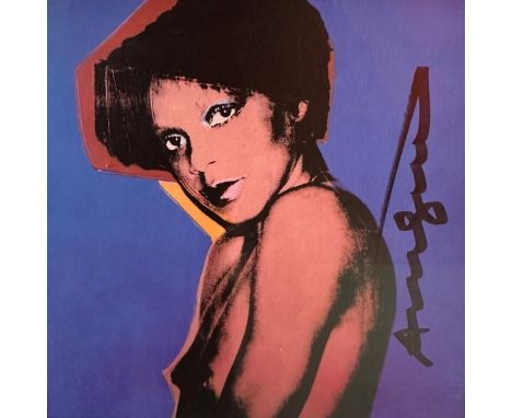 ANDY WARHOL (1928-1987), Attribué à. Corice ARMAN, circa1979. Lithographie offset sur papier. Signé de la main de l’artiste à