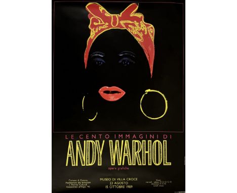 Andy WARHOL (1928-1987), d'après Mama - Le Cento Immaginidi di Andy Warhol-Opere grafiche. Affiche offset de l’exposition And