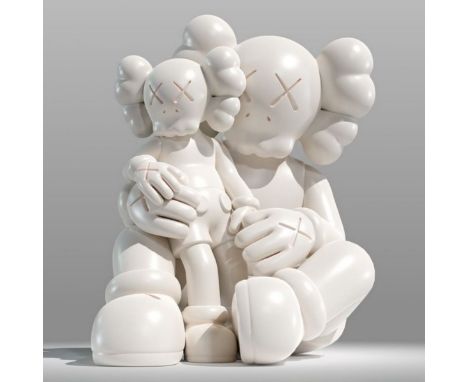 KAWS (Né en 1974) Holiday: changbai mountain (snowy white), 2022. Figurine en résine Tampon sous la base. Open Edition Présen