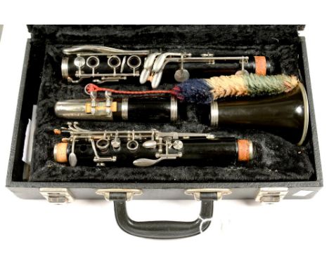 A CLARINET, CASED 