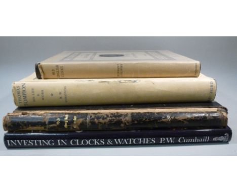 GREEN (F.H.) OLD ENGLISH CLOCKS (No. 121 OF 300), PUBLISHED BY DITCHLING 1931, SYMONDS (R.W.) THOMAS TOMPION HIS LIFE AND WOR