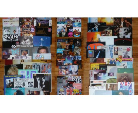 OVER 100 ROCK & POP VINYL LP ALBUMS INCLUDING THE WHO, RICK WAKEMAN, ERIC CLAPTON, GRATEFUL DEAD, YES, RAINBOW, MIKE OLDFIELD