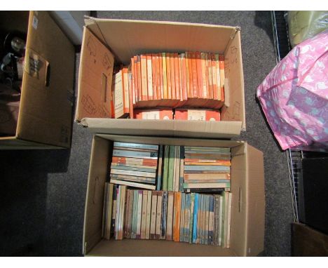 A good quantity of vintage Penguin and other paperbacks, including H G Wells, John Steinbeck, George Bernard Shaw, E M Forste