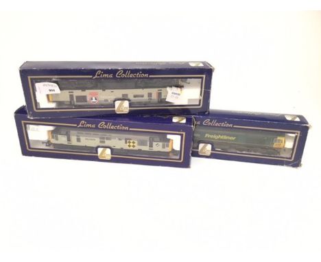 COLLECTION OF LIMA LOCOMOTIVESto include Diesel Loco Class 37697, Loco Class 27421, Diesel Loco Class 60006 Corus Scunthorpe 