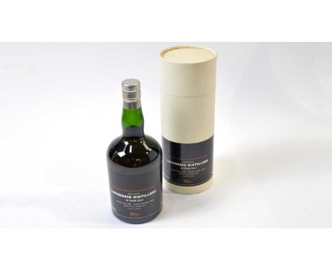 Laphroaig Distillery Islay Cask Strength Single Malt Scotch Whisky, one bottle, 16 years, distilled 1988 and bottled 2004, 52