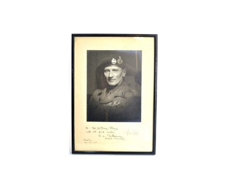 Sir William Strang, G.C.M.G., K.C.B., M.B.E. (1893-1978) and Field-Marshall Bernard Law Montgomery, 1st Viscount Montgomery o