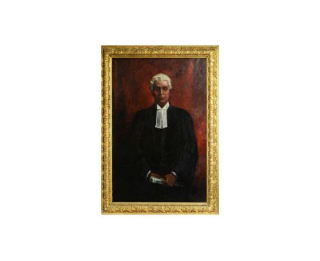 Late 19th Century British SchoolPortrait of Sir James Knott, of Newcastle; when called to the Bar at age 34,oil on canvas,141