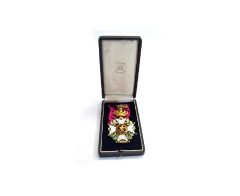 The Order of Leopold Commander's Cross (civil division), believed to have been awarded to Sir William Strang, G.C.M.G., K.C.B