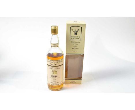 Gordon &amp; MacPhail Connoisseurs Choice Highland Single Malt Scotch Whisky, one bottle, Brora 24 years, distilled 1972 and 