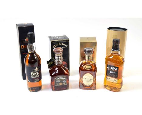 Cardhu Gold Reserve Single Malt Scotch Whisky, one bottle, cask selection, 40% vol, 70cl, boxed; Bell's Special Reserve Blend