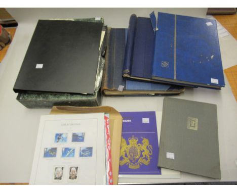 Collection of miscellaneous mainly British and Commonwealth stamps in albums, stock books, loose leaves etc, including a smal