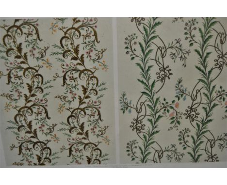 Gilt framed lithograph silk embroidery, together with a quantity of small framed prints and engravings 